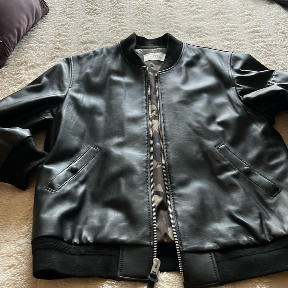 Coach leather jacket